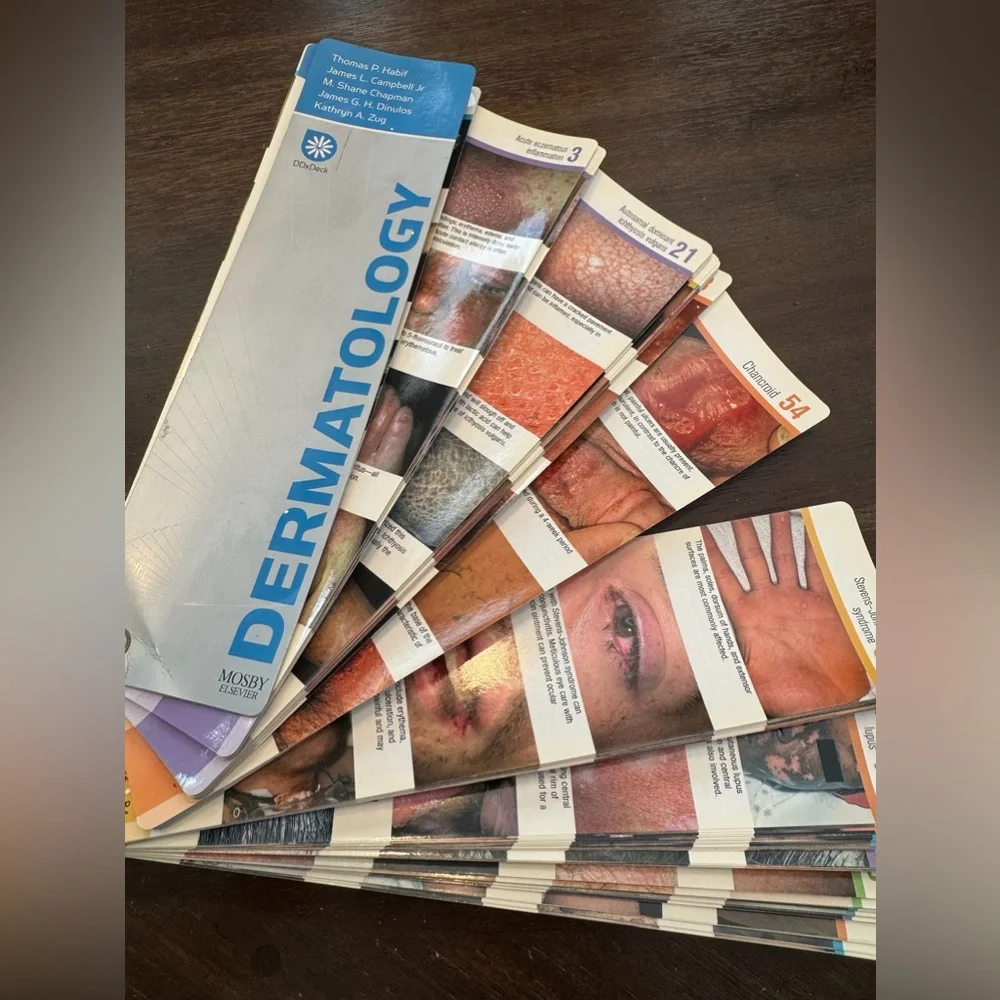 Dermatology Reference Flip Chart - Visual DDX Mosbey Elsvir